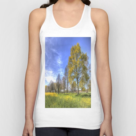 Summertime Farm England Unisex Tank Top