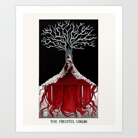 The Fruitful Virgin Art Print