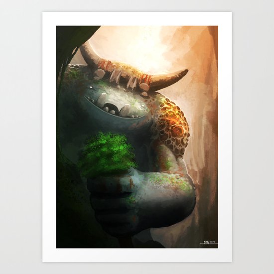 Guardian Art Print