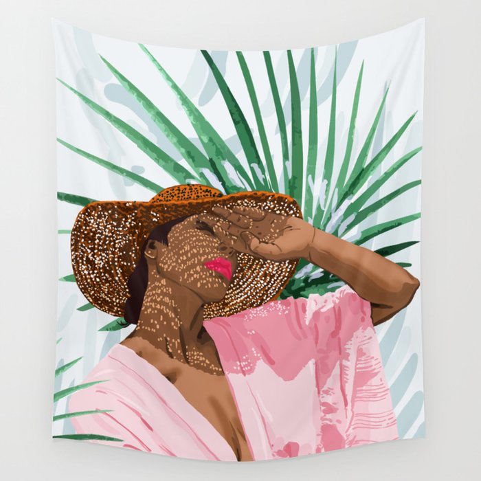 Sunshine in My Soul | Black Woman Tropical Travel | Modern Boho