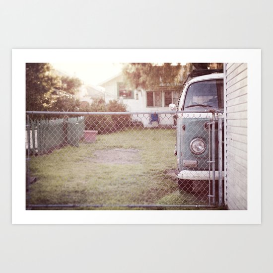 staying home Art Print