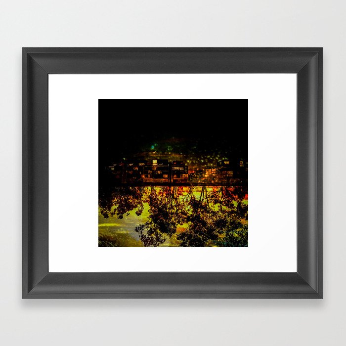 Night and Day Framed Art Print