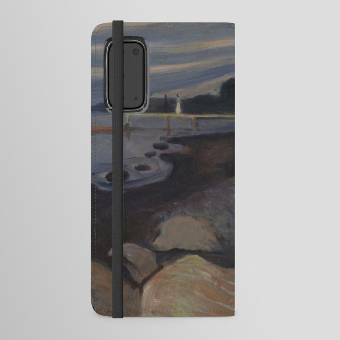 Melancholy 1892 Edvard Munch Android Wallet Case