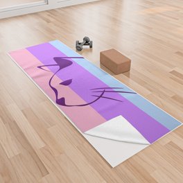 Catgender Flag Yoga Towel