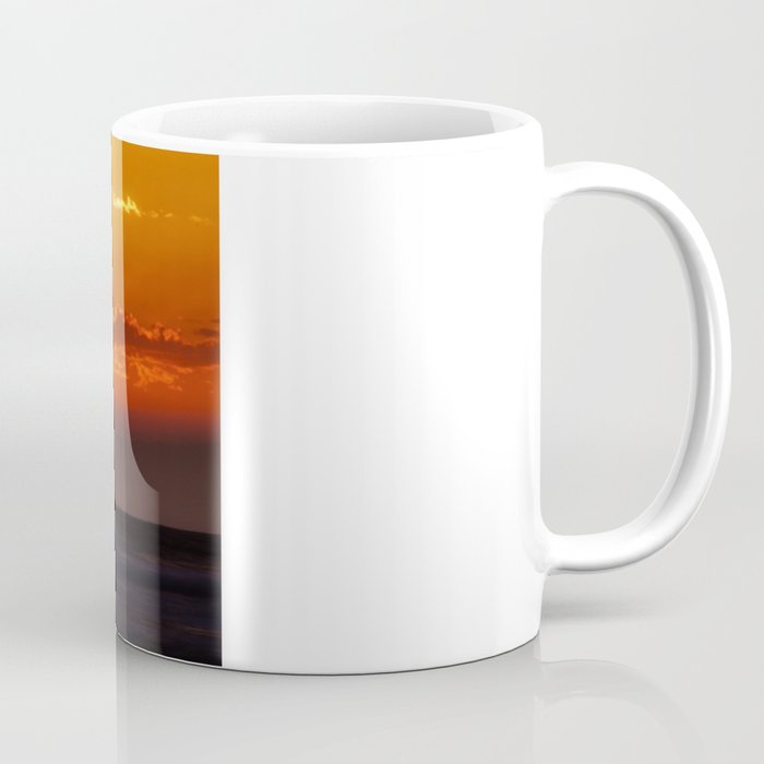 at sunset Coffee Mug