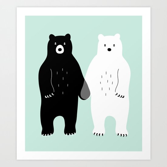 Gray Art Print