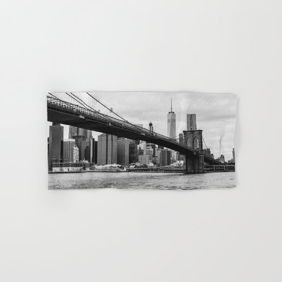 Monochrome Manhattan Hand & Bath Towel