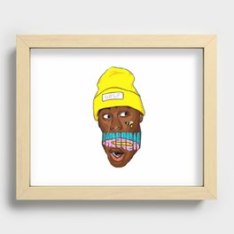 Tyler the creator donut Recessed Framed Print