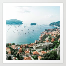 France Photography - Nice By The Sea Art Print