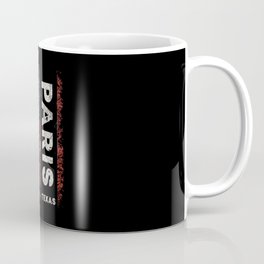 Paris Texas Coffee Mug | Graphicdesign, Paristexas, Paris4Thofjuly, Pariscity, Americanflag, Paris, Curated, Usaflagvintage, Texasstate, Texas 
