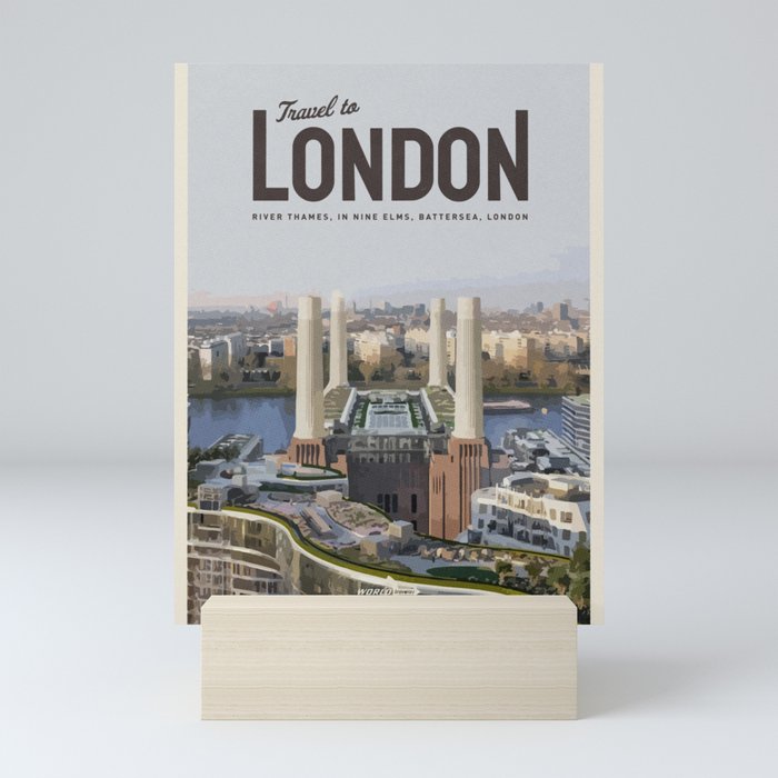 Travel to London Mini Art Print