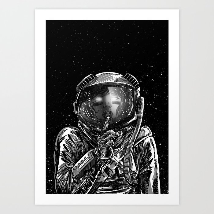 The Secrets of Space Art Print