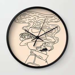 Love or Die Tryin’ - Cowhand Black & Cream Wall Clock