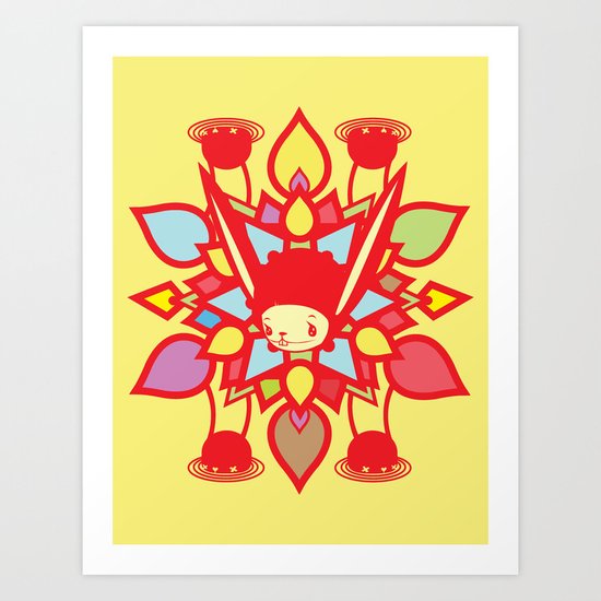 LOTUS HOLIC Art Print