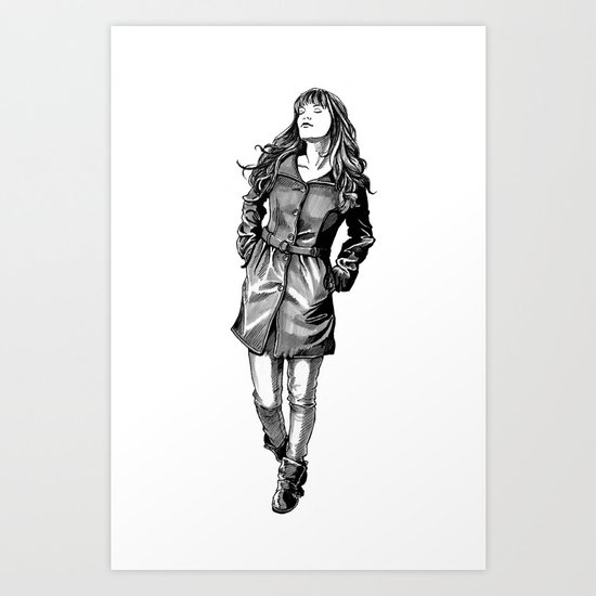 Fabulous Hair Art Print