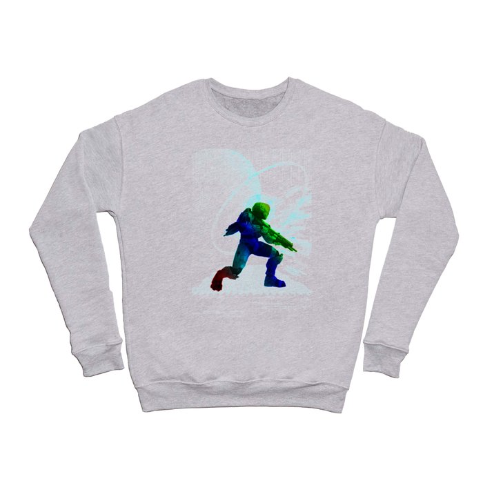 Halo Splash Art Crewneck Sweatshirt
