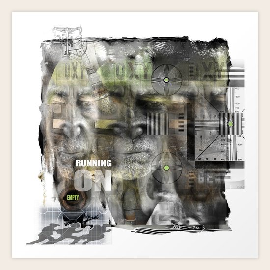 Running On Empty Art Print