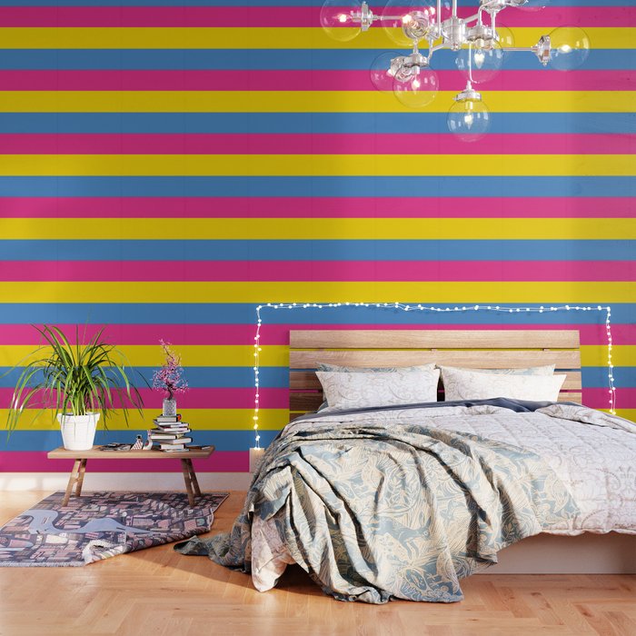 Pansexual Flag Wallpaper By Hypercore Society6