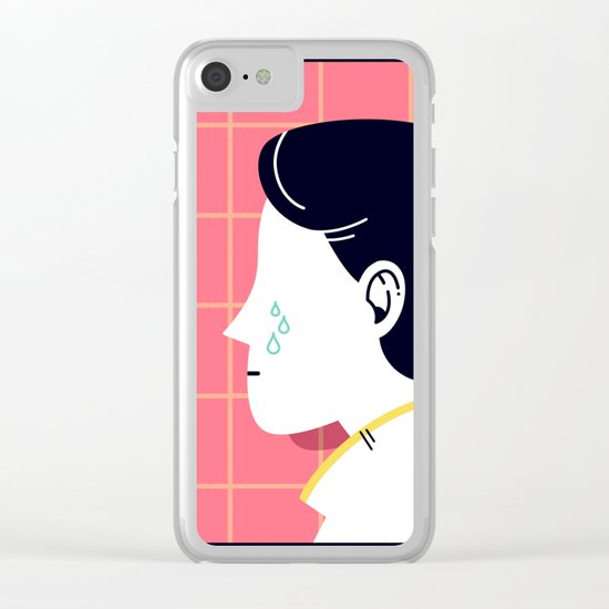Despair Society Clear iPhone Case