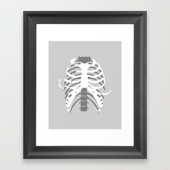 Your Body On Skate Framed Art Print