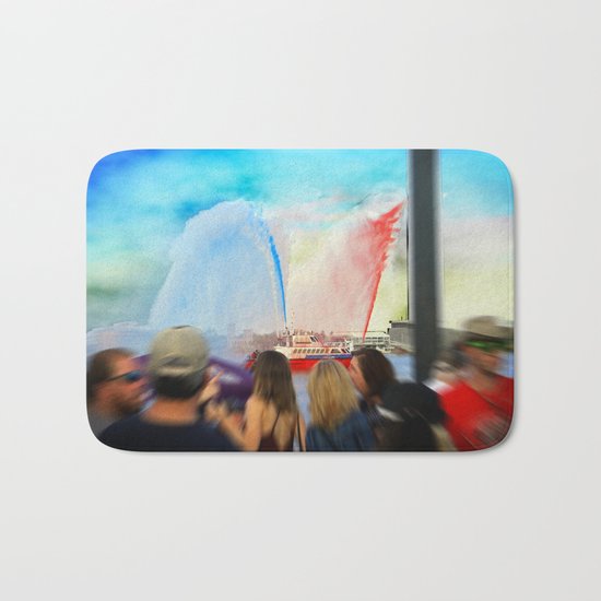 Fire Boat Bath Mat