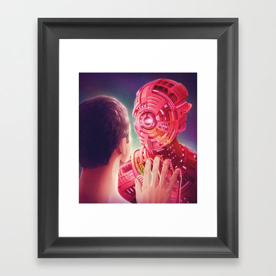 Interface Framed Art Print
