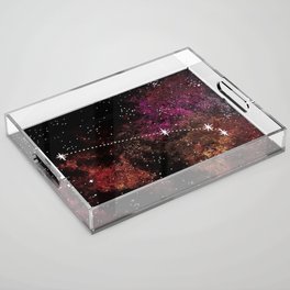Aries Astrological Constellation Acrylic Tray
