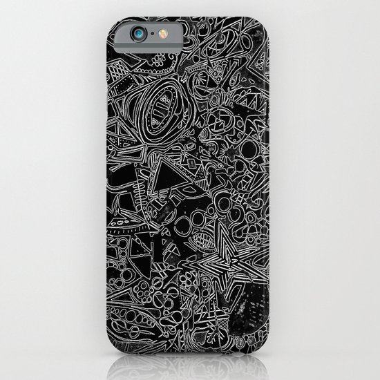 White/Black #1 iPhone & iPod Case