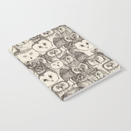 just owls natural Notebook