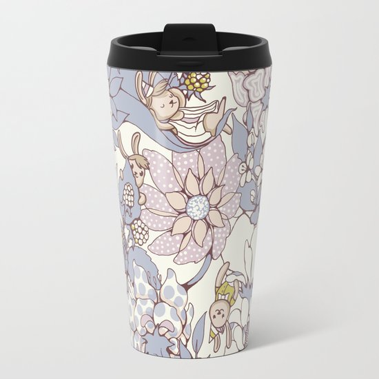 Garden party - jasmine tea version Travel Mug