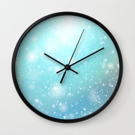 Dreamy star galaxy Wall Clock