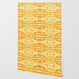 Yellow Tie Dye Twos Wallpaper