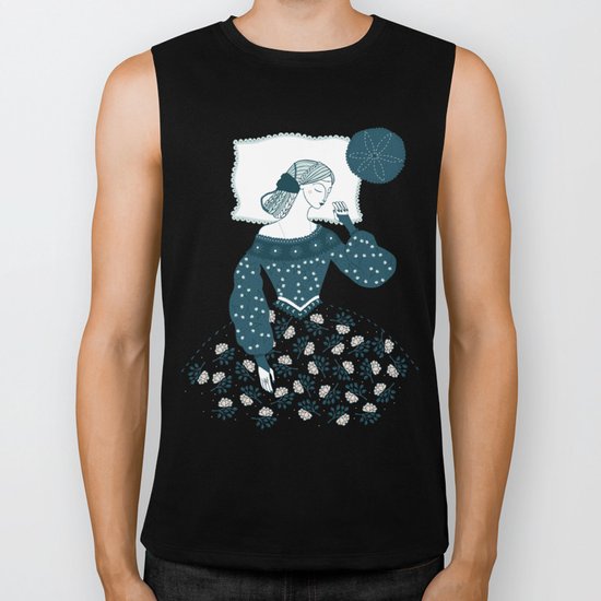 Little Briar Rose Biker Tank