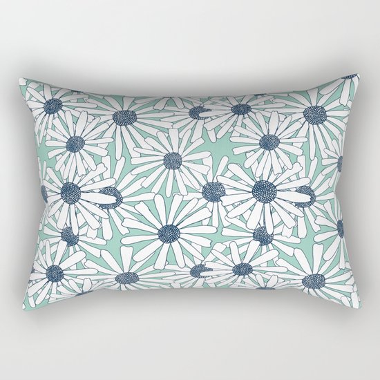 Because Daisies Rectangular Pillow