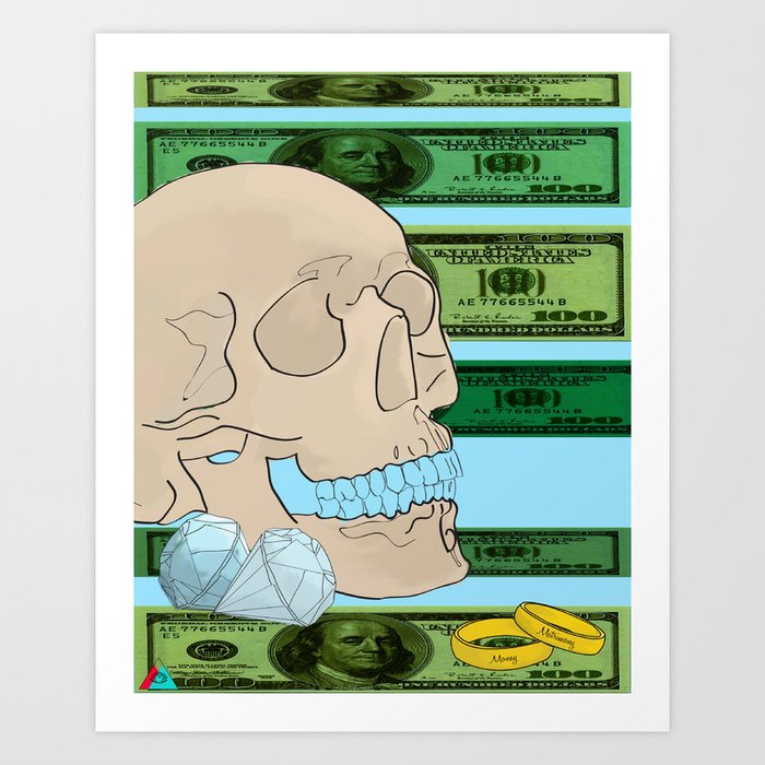 Money Matrimony Art Print