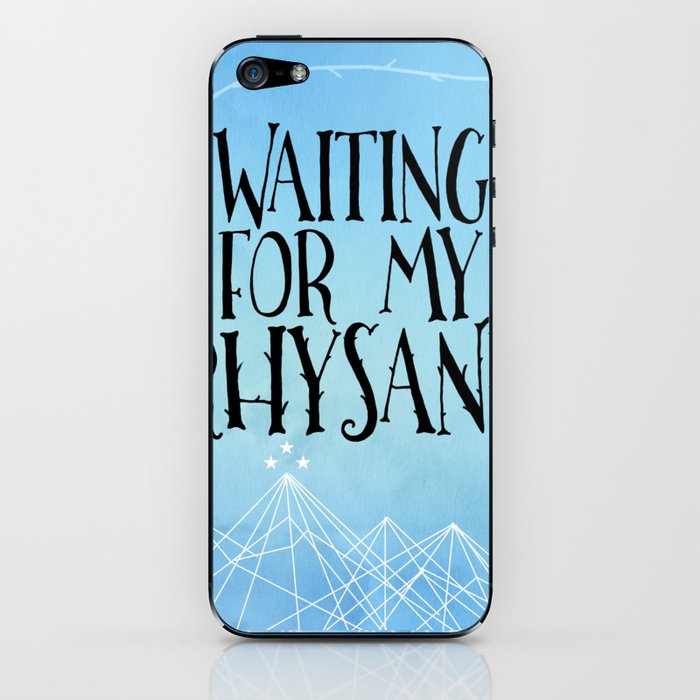 ACOTAR - Waiting for my Rhysand iPhone Skin by Born To Read Shop