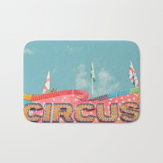 Circus Lights Bath Mat