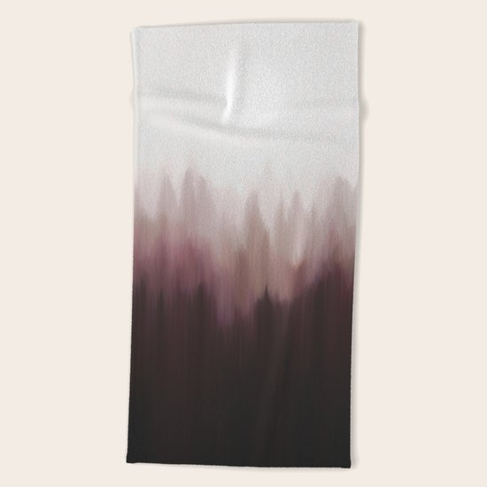 Autumn Fog Beach Towel