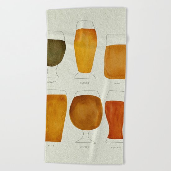 Beer Beach Towel