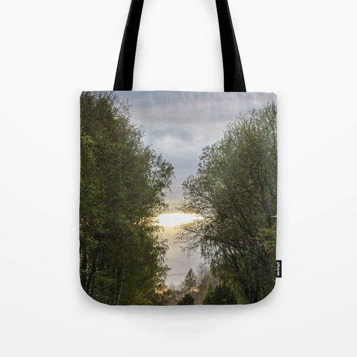 Country road Sweden Tote Bag