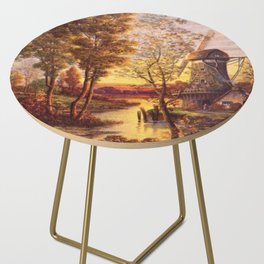 windmill Side Table