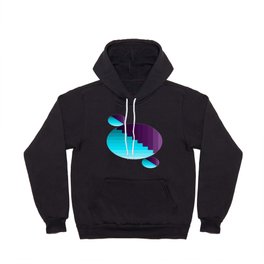 Ups and Down | Deep Within | Purple | Blue | Turquoise Hoody