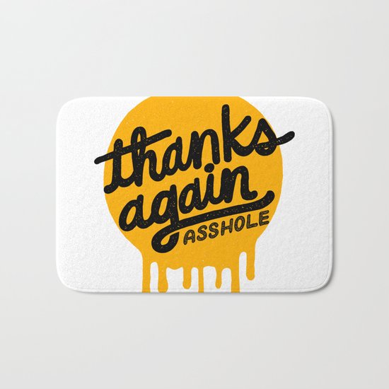 THANKS AGAIN Bath Mat