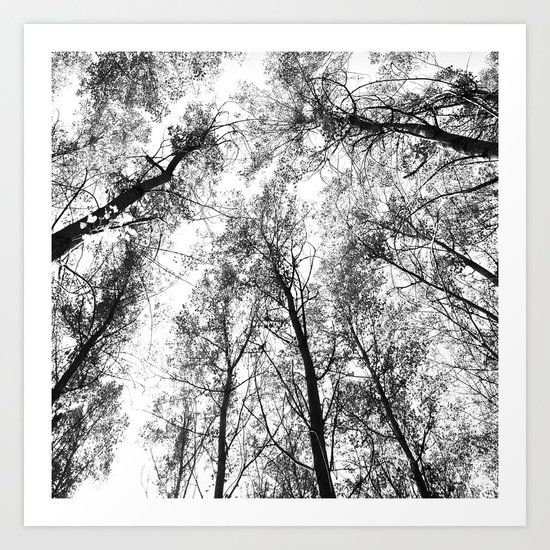 "Up in the air" Art Print