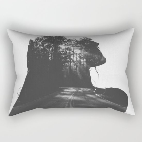 Homesick for places Ive never been Rectangular Pillow