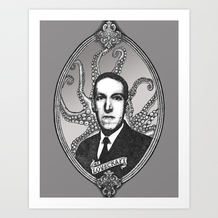 H.P. Lovecraft Art Print