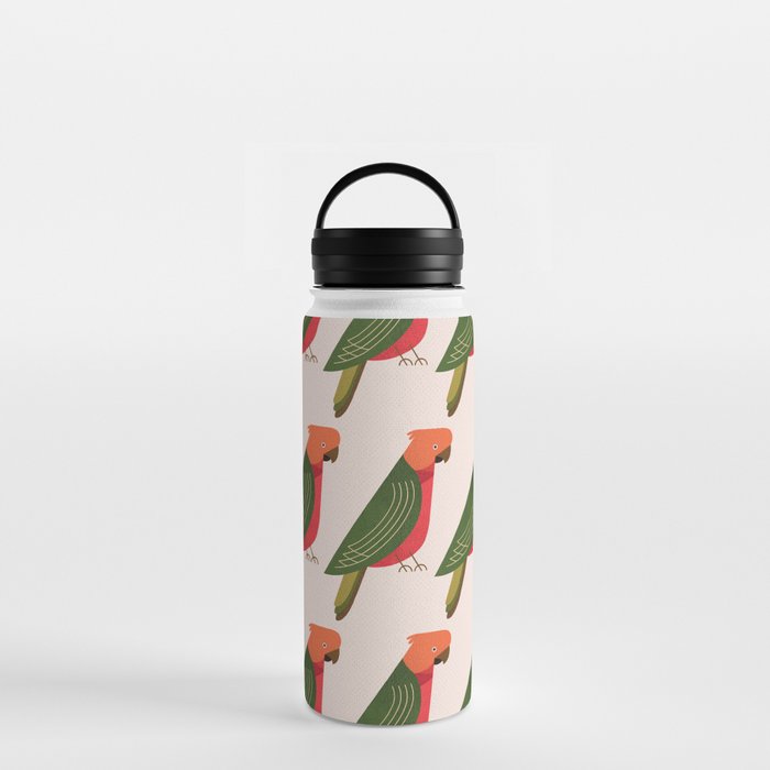 Whimsy Australian King Parrot Water Bottle