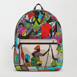 My Floating  market Backpack