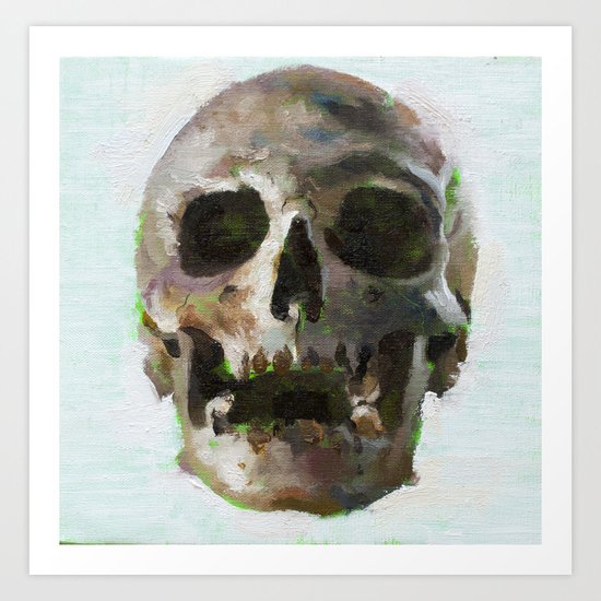 skull7 Art Print