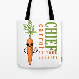 Chief Carrot Tote Bag